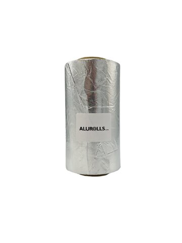 H026 KP ALUMINIUM FOIL ALUROLLS EMBOSSING 120 MM, 100 M SILVER-1