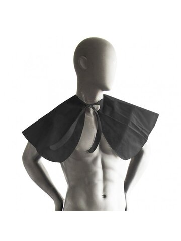 KP0099 KP BLACK NONWOVEN MODELING AND HAIRDRESSING CAPE 20 KS-1