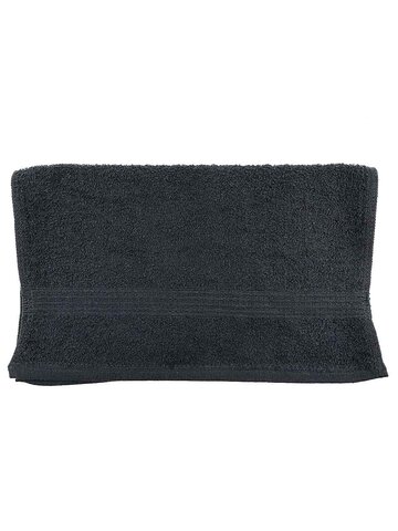 5097 KP  BRAVEHEAD COTTON TOWEL BLACK 34 X 82 CM-1