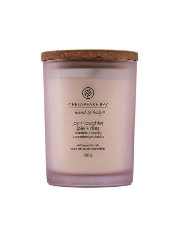 CHB0022 - CANDLE MIND & BODY MEDIUM JAR JOY & LAUGHTER 250 G -1