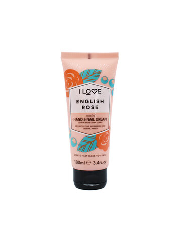 IL0025 I LOVE ENGLISH ROSE HAND & NAIL CREAM 100 ml-1