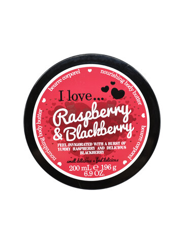 IL0015 I LLOVE RASPBERRY & BLACKBERRY BODY BUTTER 200 ml-1