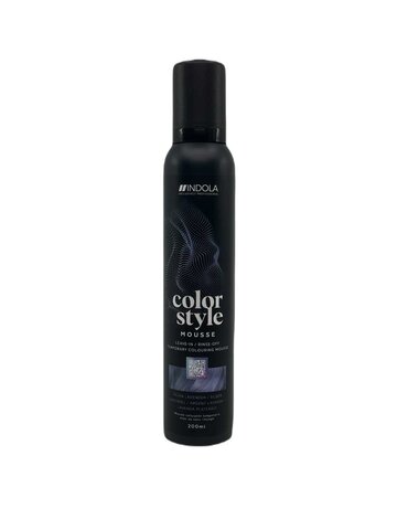 IN0326 IND COLOR STYLE MOUSSE SILVER LAVENDER 200 ML-1