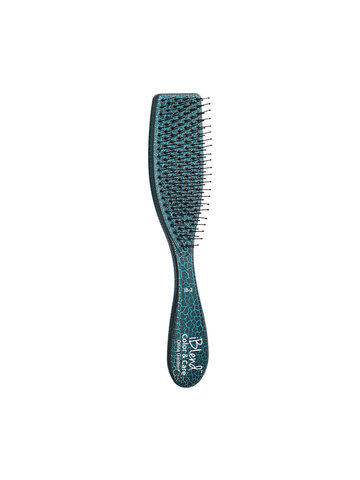 OG0058 OG IBLEND COLOR&CARE HAIR BRUSH – GREEN-1