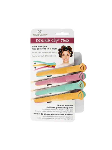 OG0137 OG OLIVIA GARDEN DOUBLE CLIP PETITE SET OF 4-1