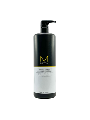 PM0165 PM MITCH DOUBLE HITTER 2-IN-1 SHAMPOO & CONDITIONER 1000 ML-1