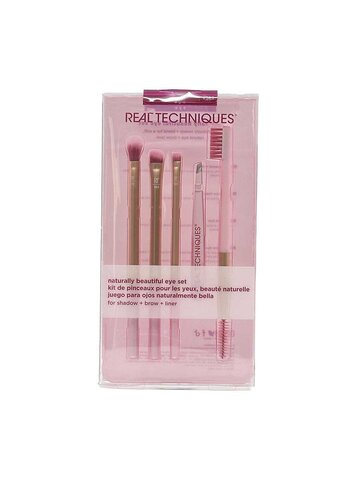 REA049 RE REAL TECHNIQUES NATURALLY BEAUTIFUL EYE MAKEUP BRUSH SET-1