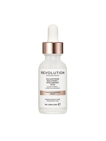 REV226 REV MAKEUP REVOLUTION SKINCARE 5% CAFFEINE SILUTION+HYALURONIC ACID TARGERED OČNÍ SÉRUM 30 ML