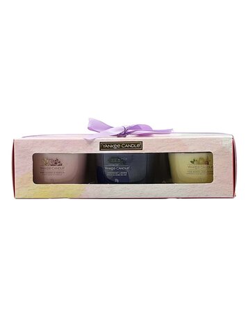 YC0345 YC CANDLE SIGNATURE 3 FILLED VOTIVE GIFT SET-1