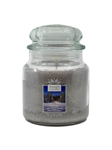 YC0291 YC CANDLELIT CABIN MEDIUM JAR 411 G-1