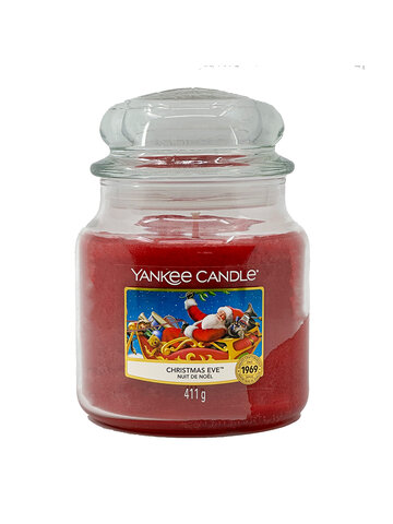 YC0293 YC CHRISTMAS EVE MEDIUM JAR 411 G-1