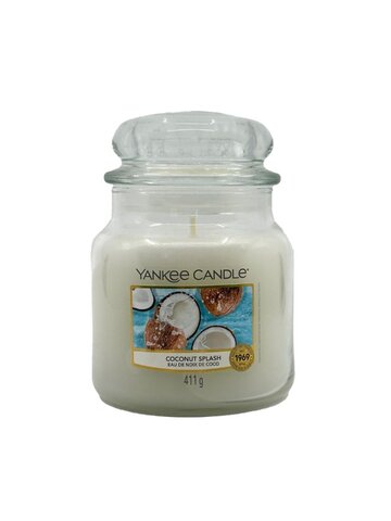 YC0212 YANKEE CANDLE COCONUT SPLASH MEDIUM JAR 411 G-1