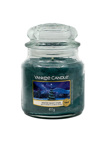 YC0304 YC WINTER NIGHT STARS MEDIUM JAR 411 G-1