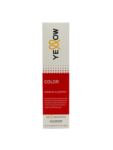 YE0006 Yellow Color Permanent Cosmetic Coloring Cream 100 ml, 1 Black - permanentní barva: 4 Medi-1